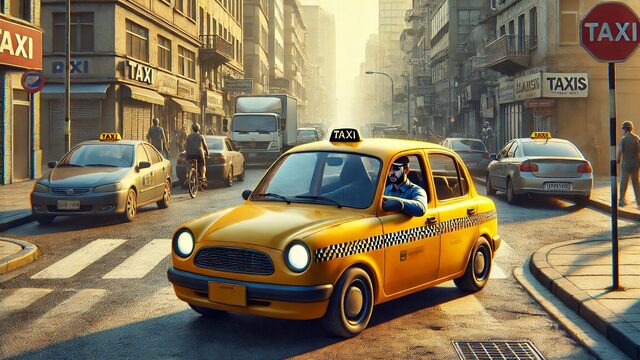 Доход в такси на автомобиле эконом-класса